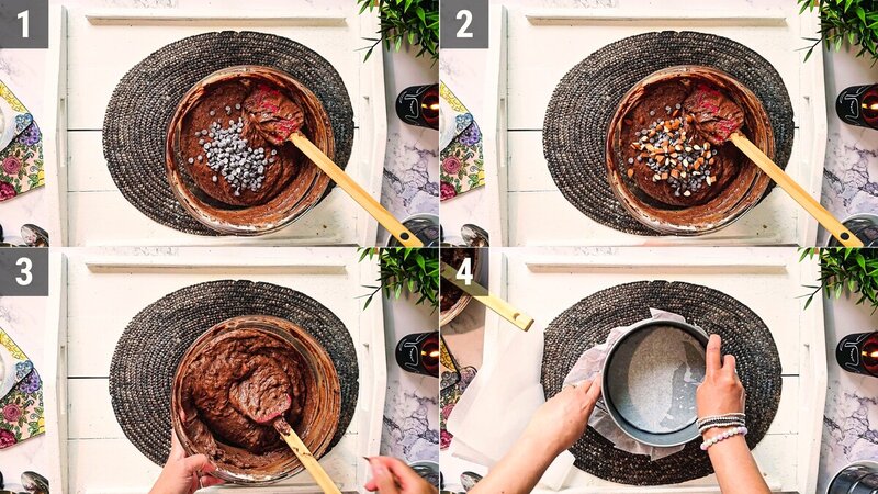 Image of the recipe cooking step-1-6 for Chocolate Date Cake