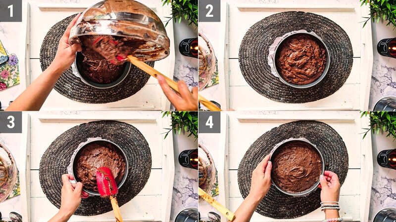 Image of the recipe cooking step-1-7 for Chocolate Date Cake