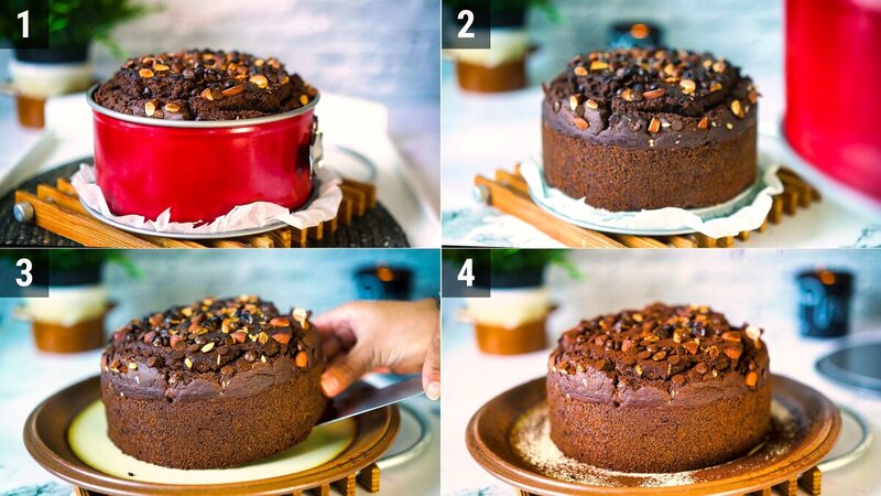 Image of the recipe cooking step-1-9 for Chocolate Date Cake