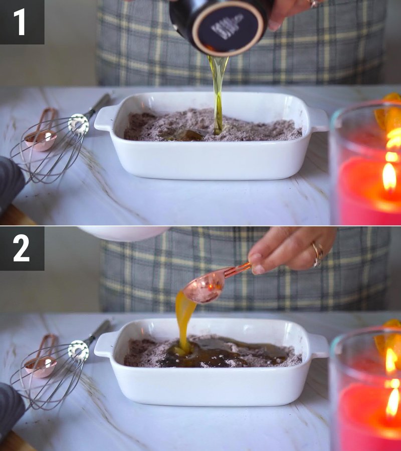Image of the recipe cooking step-1-4 for Chocolate Orange Mug Cake