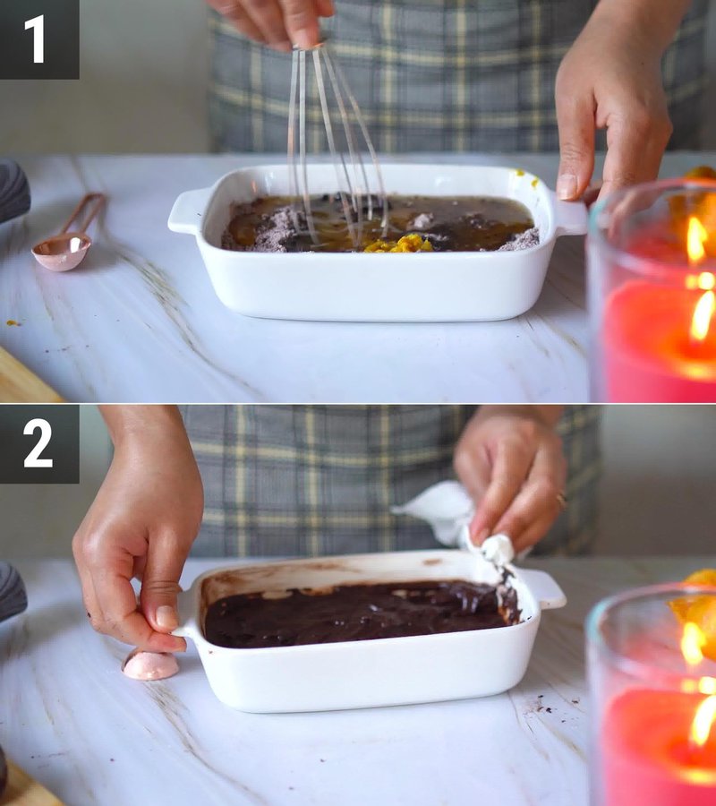 Image of the recipe cooking step-1-5 for Chocolate Orange Mug Cake
