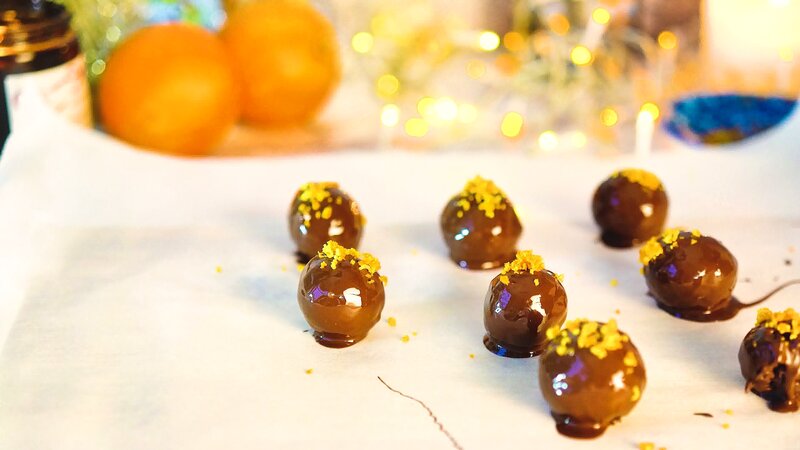 Image of the recipe cooking step-1-11 for Chocolate Orange Truffles