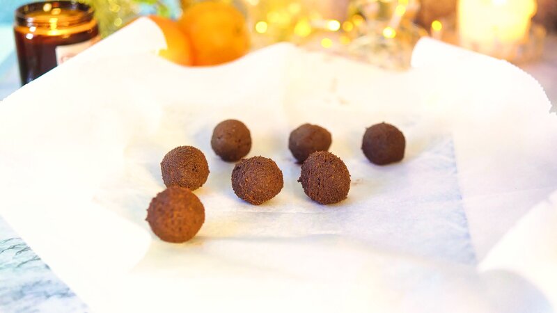 Image of the recipe cooking step-1-9 for Chocolate Orange Truffles
