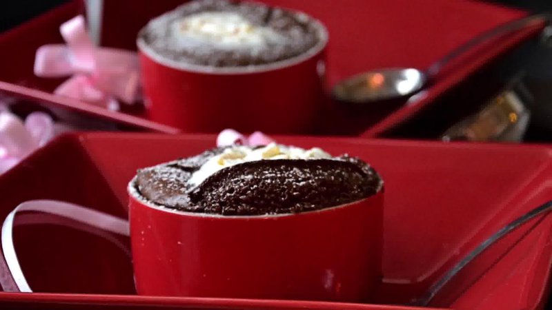 Image of the recipe cooking step-1-16 for Chocolate Souffle (Video)