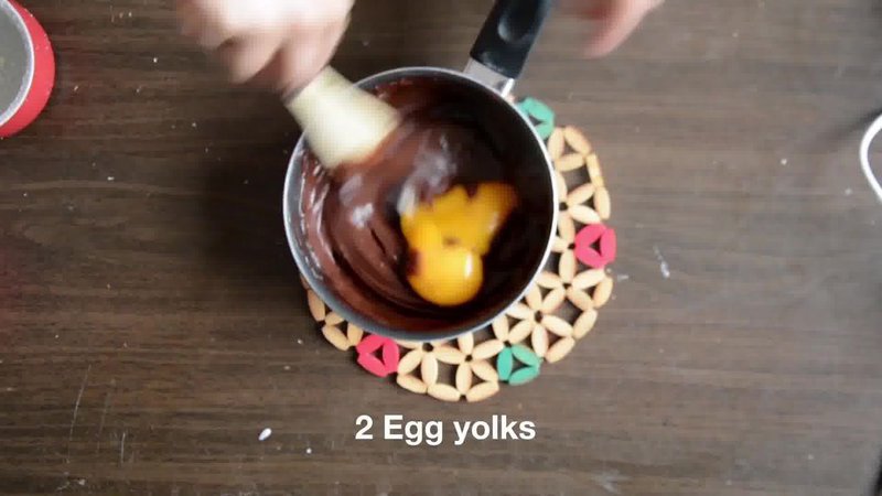 Image of the recipe cooking step-1-9 for Chocolate Souffle (Video)