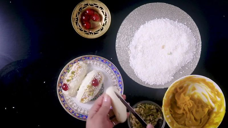 Image of the recipe cooking step-7-1 for Chum Chum Recipe - Bengali Sweet Chomchom