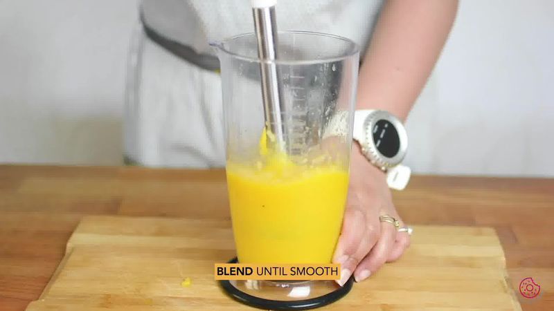 Image of the recipe cooking step-1-2 for Coconut Mango Chia Pudding