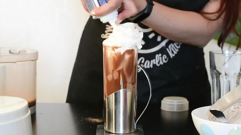 Image of the recipe cooking step-2-4 for Cold Coffee Recipe – 2 Ways - Cold Coffee With Ice Cream