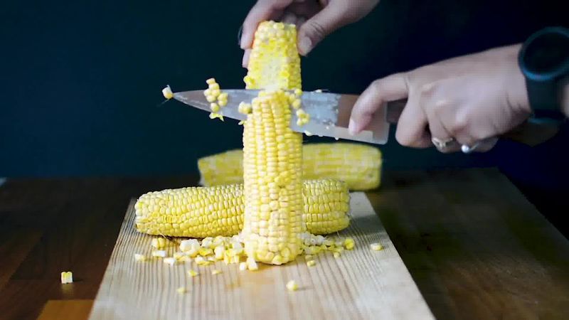 Image of the recipe cooking step-1-1 for Corn Pakora - Quick and Easy Corn Fritters