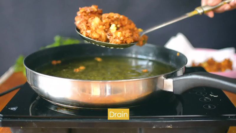 Image of the recipe cooking step-2-4 for Corn Pakora - Quick and Easy Corn Fritters