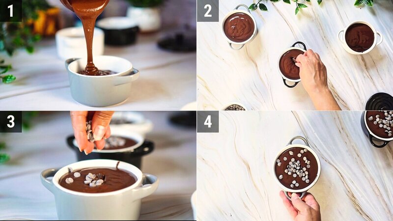 Image of the recipe cooking step-1-2 for Cottage Cheese Chocolate Mug Cake