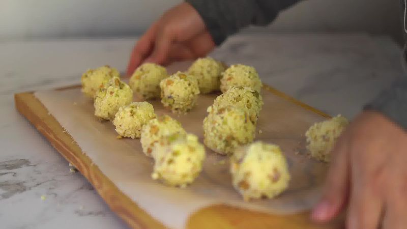 Image of the recipe cooking step-1-15 for Cream Cheese White Chocolate Truffles