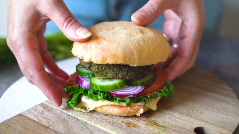 Image of the recipe cooking step-6-2 for Crispy Black Bean Veggie Patties