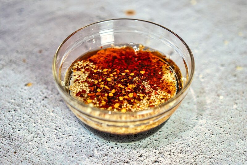 Image of the recipe cooking step-1-1 for Crunchy sesame lime cabbage salad