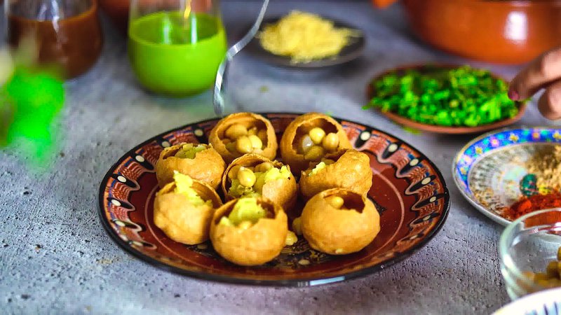 Image of the recipe cooking step-3-3 for Dahi Puri