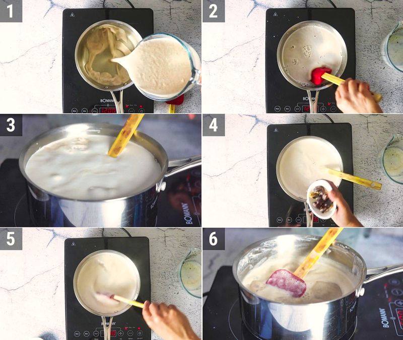 Image of the recipe cooking step-2-1 for Date Milk
