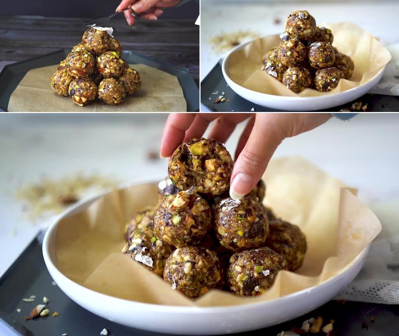 Image of the recipe cooking step-1-9 for Dry Fruits Laddu