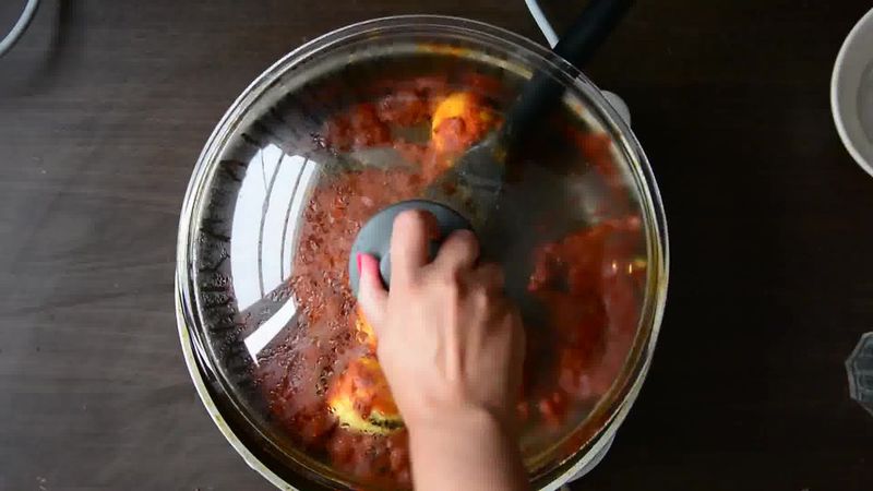 Image of the recipe cooking step-1-14 for Easy Egg Curry - Dhaba Style Anda Curry