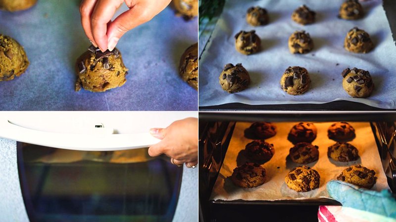 Image of the recipe cooking step-1-8 for Eggless Brown Butter Chocolate Chip Cookies