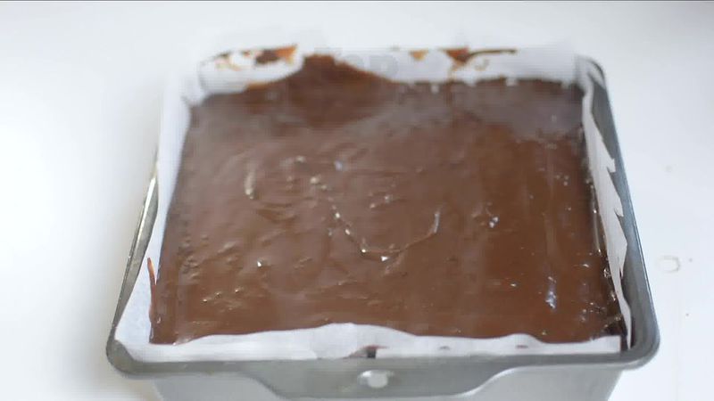 Image of the recipe cooking step-1-10 for Eggless Chocolate Mousse Cake Recipe - No Bake