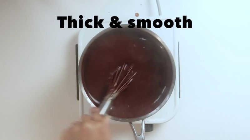 Image of the recipe cooking step-1-6 for Eggless Chocolate Mousse Cake Recipe - No Bake