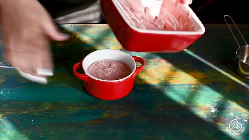 Image of the recipe cooking step-1-3 for Eggless Gulkand Mug Cake in 2 Minutes - Rose Mug Cake