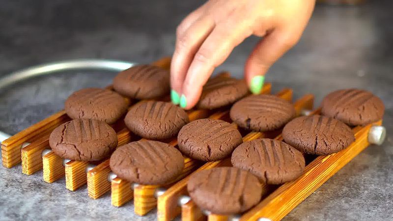 Image of the recipe cooking step-1-11 for  3-Ingredient Eggless Nutella Cookies