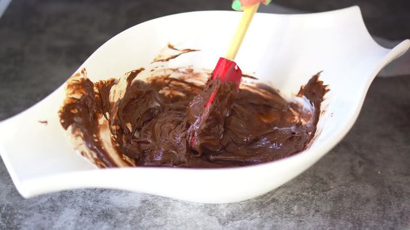 Image of the recipe cooking step-1-3 for  3-Ingredient Eggless Nutella Cookies