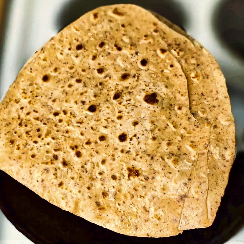 Image of the recipe cooking step-3-3 for Flaxseed Paratha