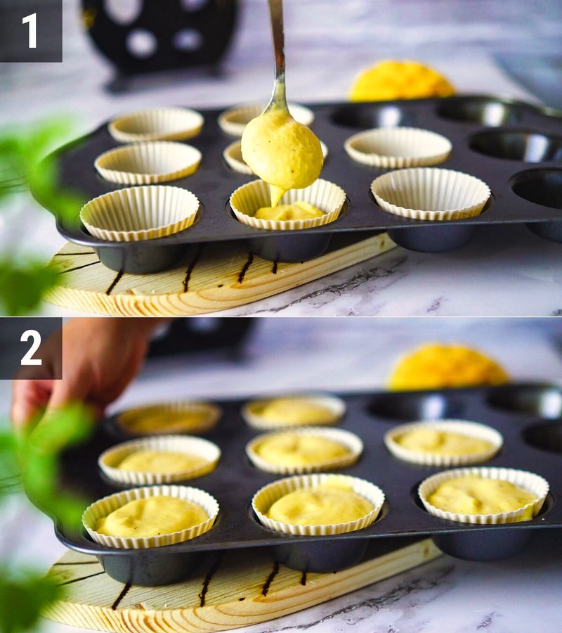 Image of the recipe cooking step-1-3 for Frozen Mango Lassi Bites