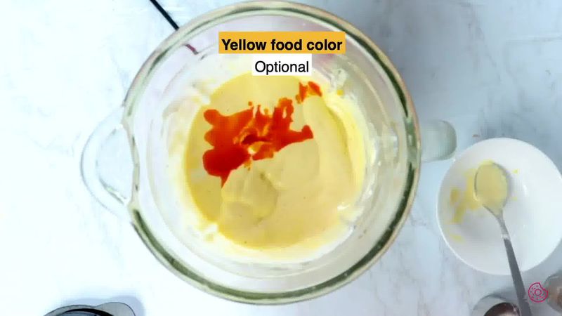 Image of the recipe cooking step-1-3 for Frozen Mango Yogurt