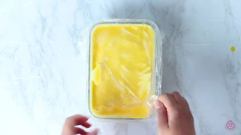 Image of the recipe cooking step-1-7 for Frozen Mango Yogurt