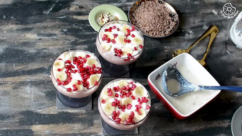 Image of the recipe cooking step-1-5 for Fruit Cream Rice Kheer Recipe - Indian Kheer Pudding