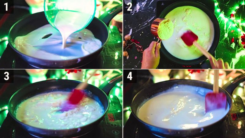 Image of the recipe cooking step-1-1 for Fruit Rabri