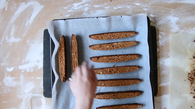 Image of the recipe cooking step-1-12 for Gingerbread Biscotti Recipe