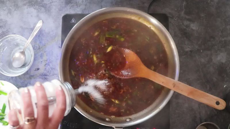 Image of the recipe cooking step-6-10 for Gobi Manchurian Recipe