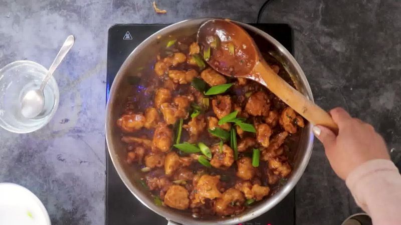 Image of the recipe cooking step-6-12 for Gobi Manchurian Recipe