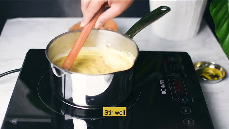 Image of the recipe cooking step-1-4 for Golden Milk (Haldi Doodh)
