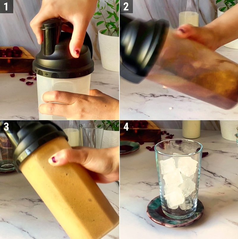 Image of the recipe cooking step-1-2 for How to Make Greek Frappe