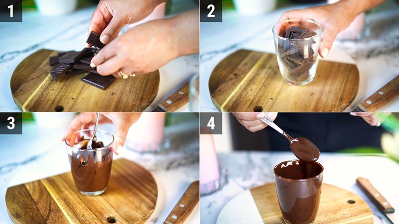 Image of the recipe cooking step-1-4 for Pistachio Ice Cream Bars with Greek Yogurt