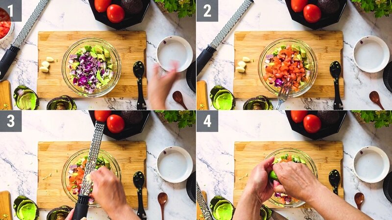 Image of the recipe cooking step-1-3 for Guacamole