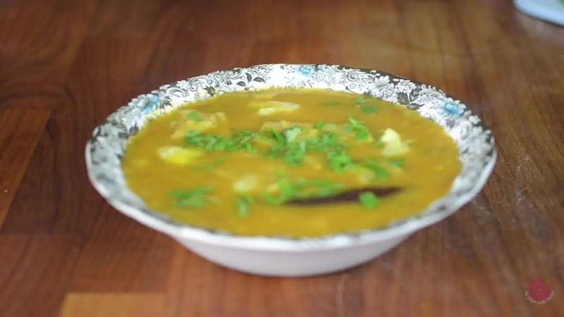 Image of the recipe cooking step-5-10 for Gujarati Dal Dhokli