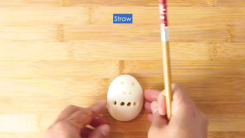 Image of the recipe cooking step-11-1 for 7 Halloween Deviled Egg Ideas + Halloween Ghost Egg