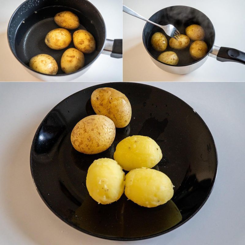 Image of the recipe cooking step-1-2 for Hara Bhara Kabab
