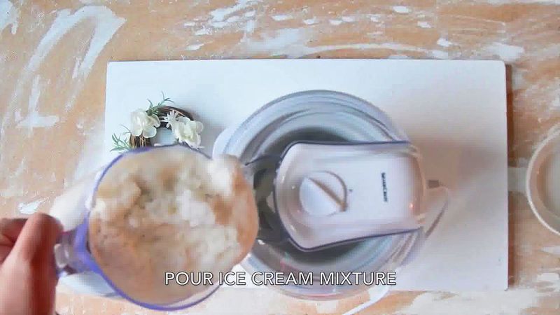 Image of the recipe cooking step-2-3 for Fruit and Nut Ice Cream - Praline And Cream Ice Cream