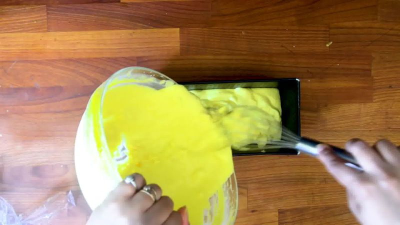 Image of the recipe cooking step-2-7 for Homemade Mango Ice Cream (No Ice Cream Maker)
