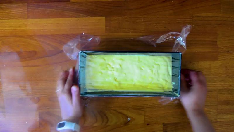 Image of the recipe cooking step-2-8 for Homemade Mango Ice Cream (No Ice Cream Maker)