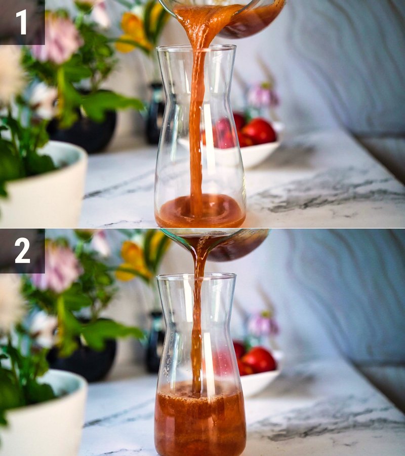 Image of the recipe cooking step-3-1 for Homemade Peach Iced Tea Recipe