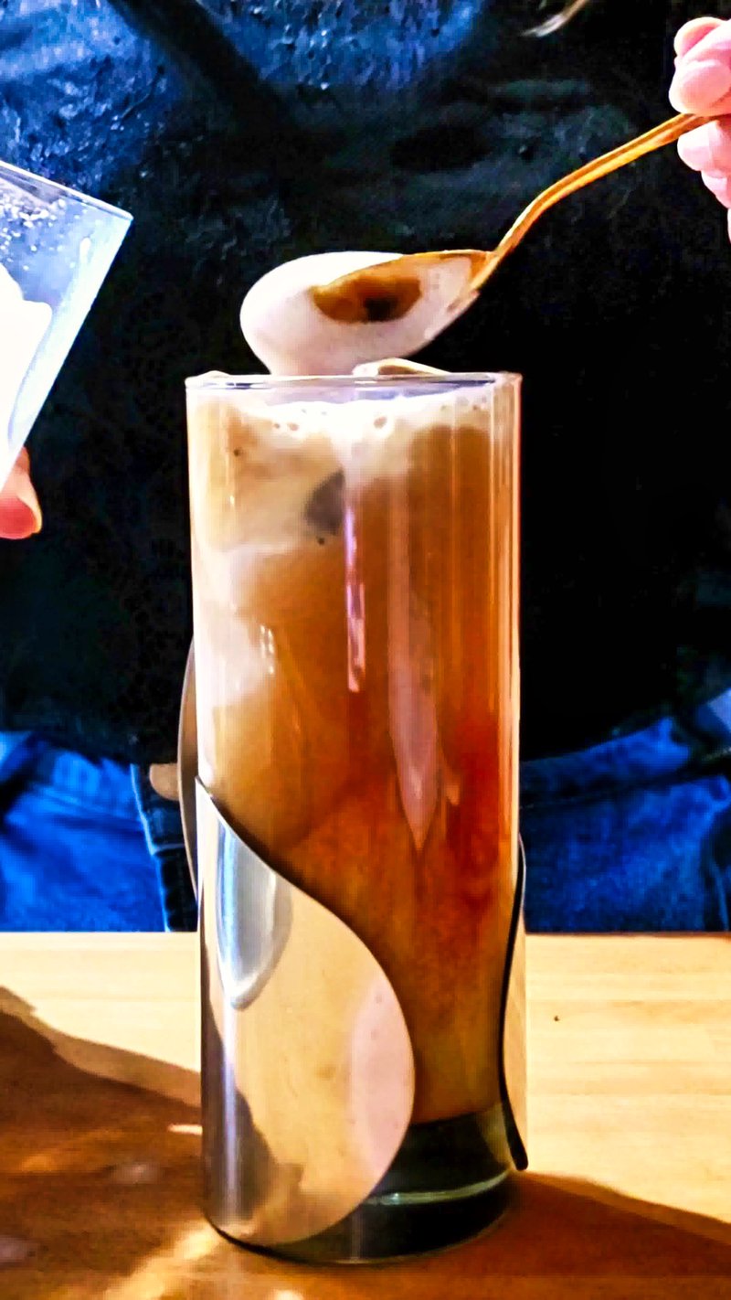 Image of the recipe cooking step-1-5 for Honey Cinnamon Iced Coffee