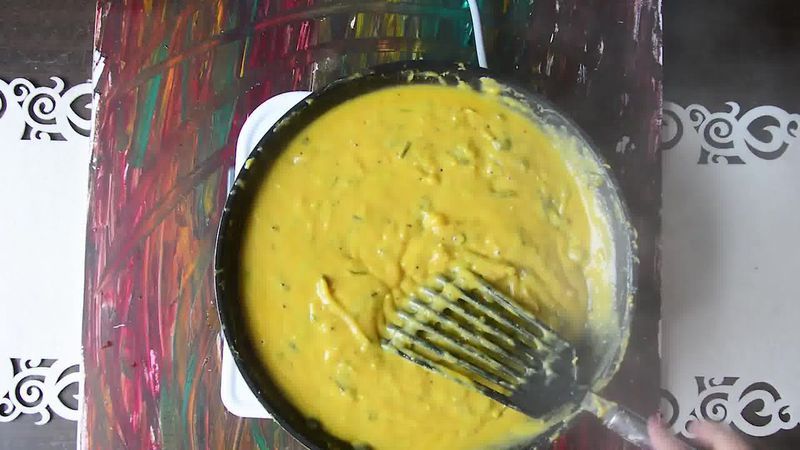 Image of the recipe cooking step-1-10 for How To Make Double Pyaaz Ka Besan - Besan Ki Sabji